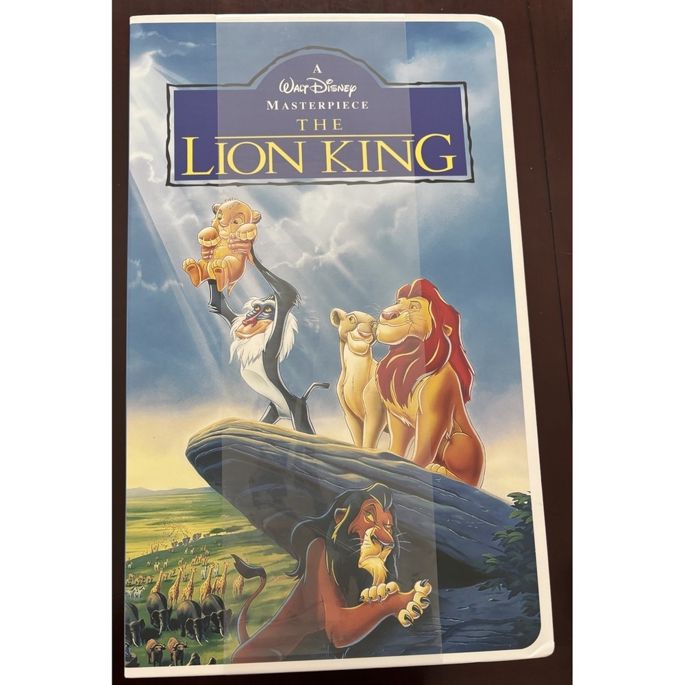 Disney The Lion King  Classic VHS Boxed Silk Touch Throw Blanket 50" × 70"